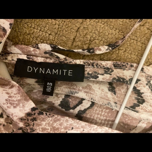 Dynamite snake print party dress - Picture 2 of 4